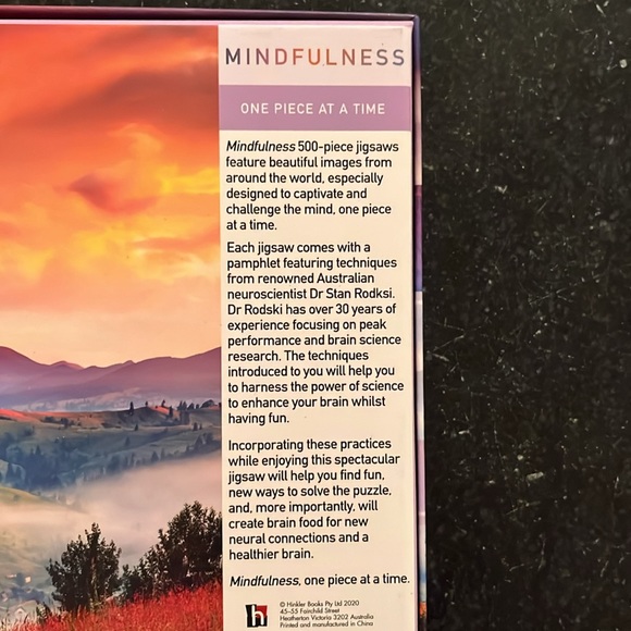 🧩 Mindfulness Jigsaw Puzzle - 500 pieces - Picture 3 of 5